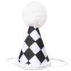 AOQURE Race Car First Birthday Hat - Race Car 1st Decorations,Black And White Checkered Racing Hat,Two Fast Car Birthday Decorations,Fast One Birthday view 1