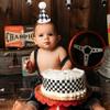 AOQURE Race Car First Birthday Hat - Race Car 1st Decorations,Black And White Checkered Racing Hat,Two Fast Car Birthday Decorations,Fast One Birthday view 3