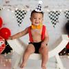 AOQURE Race Car First Birthday Hat - Race Car 1st Decorations,Black And White Checkered Racing Hat,Two Fast Car Birthday Decorations,Fast One Birthday view 4
