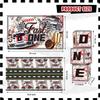 LXlucktim Fast One Birthday Decorations, 125 Pcs Race Car First 1st Birthday Party Supplies for Boys Baby - Banner, Cake Toppers, Balloons, Tablecloth, Centerpieces, Crown, Poster, Baby Boxes view 4
