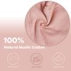 Owlowla Muslin Nursing Pillow Cover,2Pack Soft Cotton Nursing Cover Set Fits Breastfeeding Pillow for Baby Boy Girl(Cream&Blush) view 4