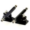 RACOFSB A2 Pro Fingerboard Trucks 36mm 34mm 32mm for Professional Finger Skateboard (34mm Black) view 1