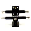 RACOFSB A2 Pro Fingerboard Trucks 36mm 34mm 32mm for Professional Finger Skateboard (34mm Black) view 3