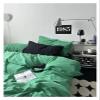 ADovz Solid Color Green Duvet Cover Simple Style Skin Friendly Duvet Cover Quality Home Textiles Bedding Duvet,Bed Sheets view 1