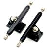 RACOFSB A2 Pro Fingerboard Trucks 36mm 34mm 32mm for Professional Finger Skateboard (36mm Black) view 1