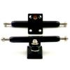 RACOFSB A2 Pro Fingerboard Trucks 36mm 34mm 32mm for Professional Finger Skateboard (36mm Black) view 2