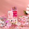 Rotatingpals 158 Pcs Mini Shopping Cart Basket Miniature Food Drink Bottle Mini Supermarket Trolleys Tiny House Party Accessories view 4