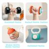 iPlay, iLearn Baby First Gym Rattle Set, Infant Dumbbell Weights Teething Rattles 3-6-12 Month, Newborn Workout Sensory Stroller Toy, Babies Birthday Shower Gift 5 7 8 9 10 Month Toddler Boy Girl-4PCS view 4