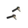 DingMotuo 5pcs 2mm 3mm Pull Rod End Ball Head M2/M3 Shaft Hole Connection Joint Plastic Buckle with Metal Gasket for RC Model Accessories (Size : M2 with Gasket) view 3