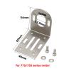 1PCS 380 550 775 Motor Mount Base Adjustable Height Support Bracket Engine Stainless Steel Fixed Seat for RC Boat Model Parts (Size : Big) view 2