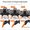 Avata 2 Foldable Quick Release Extension Leg - Heightened Landing Gear Protection Bracket (Orange Gray) view 2
