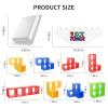 OUXIA 48 Pcs Large-Sized Balance Stacking Blocks Game - Perfect Toys for Kids & Family Games - Ideal for Family Fun and Stack Game Play view 3