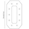 2.4FT/28.7in Marquee Light up Number 4 Marquee Numbers with Lights for Birthday Party Large Mosaic Frame Letter Cardboard Pre-Cut Giant Cut-Out Thick Foam Board Sign Diy Decorations Anniversary view 3