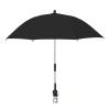DULRLLY Clip-On Umbrella with Universal Clamp, 21.7 Inch Beach Umbrella for Chair, Baby Stroller, Fishing, Patio, Beach Chair, Stroller, Wheelchairs, Golf Carts (Black) view 1