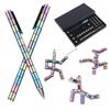 Magnetic Fidget Pen Gifts - Deformable Writing Pen for Teens & Adults, Big Colour view 1