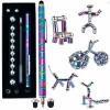 Magnetic Fidget Pen Magnetic Pen Gifts Fidget Pen Toys for Teenage Girls Boys AdultsToy Pen Decompression Toy Magnet Pen, Versatile Deformable Fidget Writing Pen (Small Colour) view 1