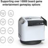 Card Dealer Shuffler, Efficient Automatic Card Shuffler, 360  Rotating Dealing,5000mah Rechargeable Battery, 4 Wireless Remote Control Card Call Buttons, Suitable for Efficient Leisure and Entertainm view 4