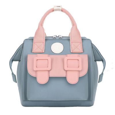 Alipher Diaper Bag Stylish Nappy Bag Waterproof Diaper Tote Travel Mommy Bag For Mom and Dad (pink)