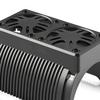 Karlass Cooling Fan with Housing Power Cable SK-400008-15 Twin Motor 5 to 7.4 Volt Fasteners Cooling Motor for 1/5 Scale Hobby Remote Control Car view 2