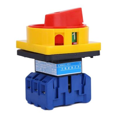 PGMTDEFXJO 3P LSD11-32A Load Circuit Breaker Switch Rotary Cam Changeover Switch On-Off Power Switch for Controlling Main Circuits