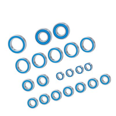 21Pcs Metal Wheel Hubs Bearing Kit for for Traxxas for Slash 4x4 1/10 RC Crawler Car Upgrade Parts Modification Accessories