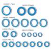 21Pcs Metal Wheel Hubs Bearing Kit for for Traxxas for Slash 4x4 1/10 RC Crawler Car Upgrade Parts Modification Accessories view 2