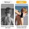 Blublu Park 2Pcs Sand Remover for Beach Kids and Adults, Baby Powder Sand Removal Bag, Baby Beach Essentials for Vacation,Skin-Friendly, Beaches Accessories, Must Haves, Gifts for Family (Penguins) view 3