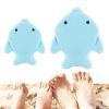 Blublu Park 2Pcs Sand Remover for Beach Kids and Adults, Baby Powder Sand Removal Bag, Baby Beach Essentials for Vacation,Skin-Friendly, Beaches Accessories, Must Haves, Gifts for Family (Dolphins) view 1