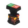 PGMTDEFXJO PPBB-30N Start-Stop Double Pushbuttons Switch with LED Lamp (Size : 12V) (Size : 380V) view 1