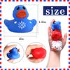 36 Pcs Patriotic Rubber Ducks, 4th of July Rubber Duck,2 Inch Red White Blue Star Float Ducky for Independence Day,Memorial Day Baby Shower Pool Party view 2
