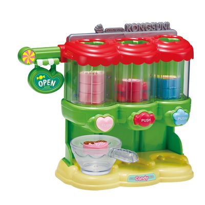 KONGSUNI Series, Sweet Shop, English Package, Youngtoys playset Bath Restaurant Shower Teeth Veggie Cake Bakery ice Cream Nurse Cooking