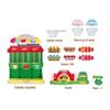 KONGSUNI Series, Sweet Shop, English Package, Youngtoys playset Bath Restaurant Shower Teeth Veggie Cake Bakery ice Cream Nurse Cooking view 3