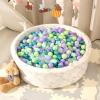 Star Ball Pit Balls for Toddlers -200pcs Ocean Balls Phthalate Free BPA Free Non-Toxic Crush Proof Play Balls Play Tent Pool Playhouse Party Indoor Outdoor(Mint Lavender) view 2