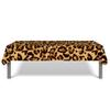 littkeef cliaet 3 Pcs Leopard Print Tablecloth Leopard Print Tablecloth Disposable Table Cover for Kitchen Home Decor, 54x87In view 2