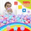 Ball Pit Balls for Kids - Mixed Star Heart Round Crush Proof Play Plastic Balls for Ball Pit Phthalate Free BPA Free Non-Toxic Indoor Outdoor,Soft Plastic Pool Balls for Kids Birthday Party. view 4