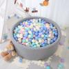 STARBOLO Star Ball Pit Balls for Kids - 200pcs Crush Proof Plastic Children's Toy Balls Macaron Ocean Balls for Birthday Parties Games Pool view 2