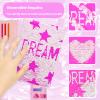 Geesinimo A5 Scrapbook Journal Fashionable Sequin Diary for Junk Journaling & Daily Logging - Budget Planner, Organizer, Gifts for School, College & Travel - Aesthetic Health Challenge view 3