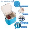 BABEYER Breastmilk Cooler Bag with Ice Pack Fits 6 Baby Bottles Up to 9 Ounce, Baby Bottle Bag with Shoulder Strap for Nursing Mom Daycare, Blue view 4