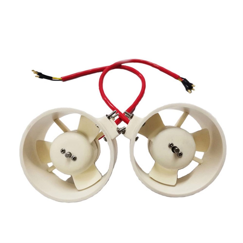 DingMotuo 12V Underwater Thruster 460KV Brushless Motor Waterproof Drive Engine with CW CCW 3-Blades Propeller for RC Bait Boat ROV (Size : 1pair)
