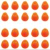 RACOFSB 5 Sets Pro Fingerboard Bushings 75A 80A Good Rebound Urethane Material for Professional Fingerboard Trucks (75A Orange) view 1