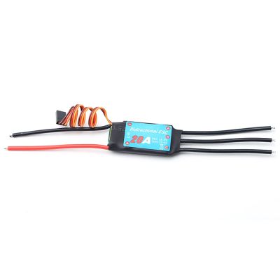 20A/30A/40A/50A/60A Bidirectional Brushless ESC for RC Car Boat Remote Control Ship Parts Components Accessories Pneumatic