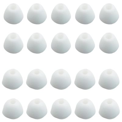 RACOFSB 5 Sets Pro Fingerboard Bushings 75A Good Rebound Urethane Material for Professional Fingerboard Trucks (75A White)