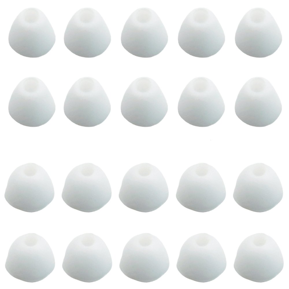 RACOFSB 5 Sets Pro Fingerboard Bushings 75A Good Rebound Urethane Material for Professional Fingerboard Trucks (75A White)