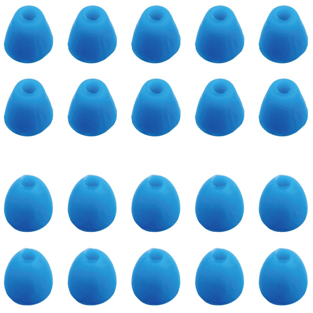 RACOFSB 5 Sets Pro Fingerboard Bushings 75A 80A Good Rebound Urethane Material for Professional Fingerboard Trucks (75A Blue)