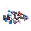 DingMotuo Fuel Tank Bulkhead D4.5mm Oil Pipe Stopper for DIY RC Gasoline Jet Boats 3-4mm Tubing Parts (Size : Red X 10PCS) view 2