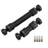cvking RC Car Drive Shafts Compatible with Mini for E-EREVO for Summit for Slash 4WD 1/16 RC Car Upgrade Accessories 2Pcs Hard Steel Main Center Drive Shaft CVD view 2