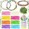 Syhood Rose Style Crowns Making Kit, 168 Pcs Parts, Make Your Own Flower Crown Wreath Headbands and Bracelets Craft Kit Hair Accessories Handmade DIY Floral Crown Garland Kit Presents for Party view 1