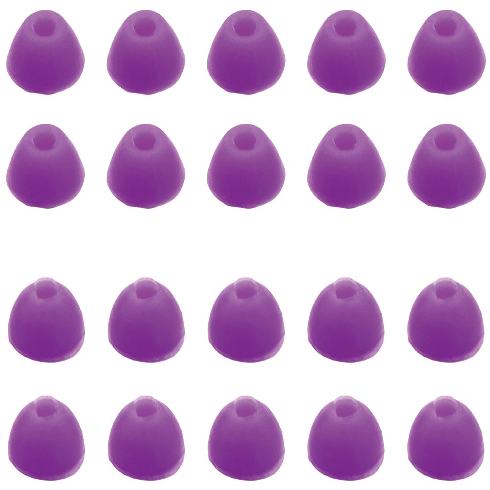 RACOFSB 5 Sets Pro Fingerboard Bushings 75A 80A Good Rebound Urethane Material for Professional Fingerboard Trucks (75A Purple)