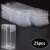25 Pcs Toy Car Display Case, PVC Transparent Box, Vehicle Model Car Assemble Stand Organizer Box, Toy Car Display Cas Toy Car PVC Display Box, Clear Display Case Toy Car Display Box(#1) view 2