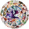 100pcs 3D Cute Dragon Stickers Cartoon Wings of Fire Dragon Stickers Waterproof Vinyl Sticker for Water Bottles Laptops Scrapbooks Dragons Party Favors Supplies Decoration Ideal Gifts for Teens Adults view 1